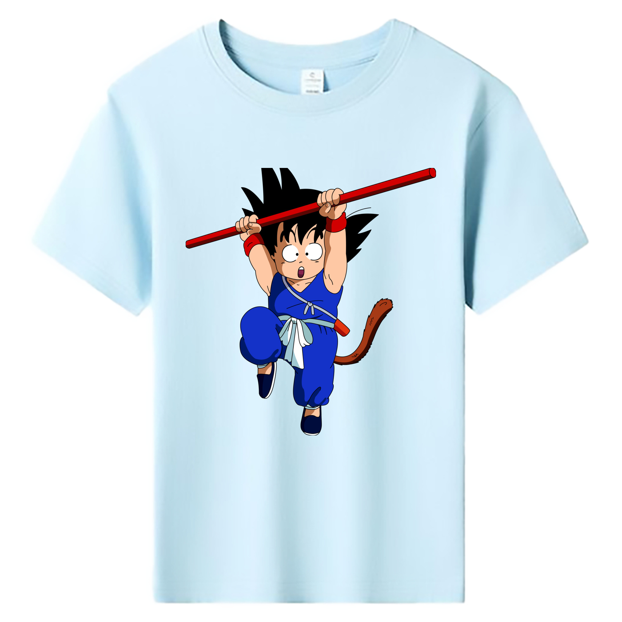 （画像用） ドラゴンボール 孫悟空（そん ごくう）Son Goku カカロット DRAGON BALL Kakarotto 綿100％キッズTシャツ（フロントプリント）